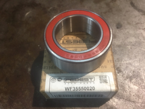 WF35550020 Подшипник кондиционера 35x55x20 FEBEST | Запчасти на DRIVE2