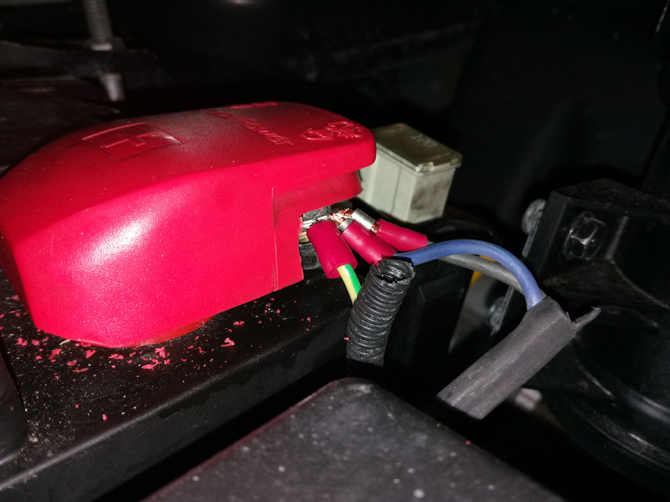 Плюс за питал с АКБ, легко съемные клемники с Али, пришлось допилить что бы застегивались на ура! — Great Wall Hover