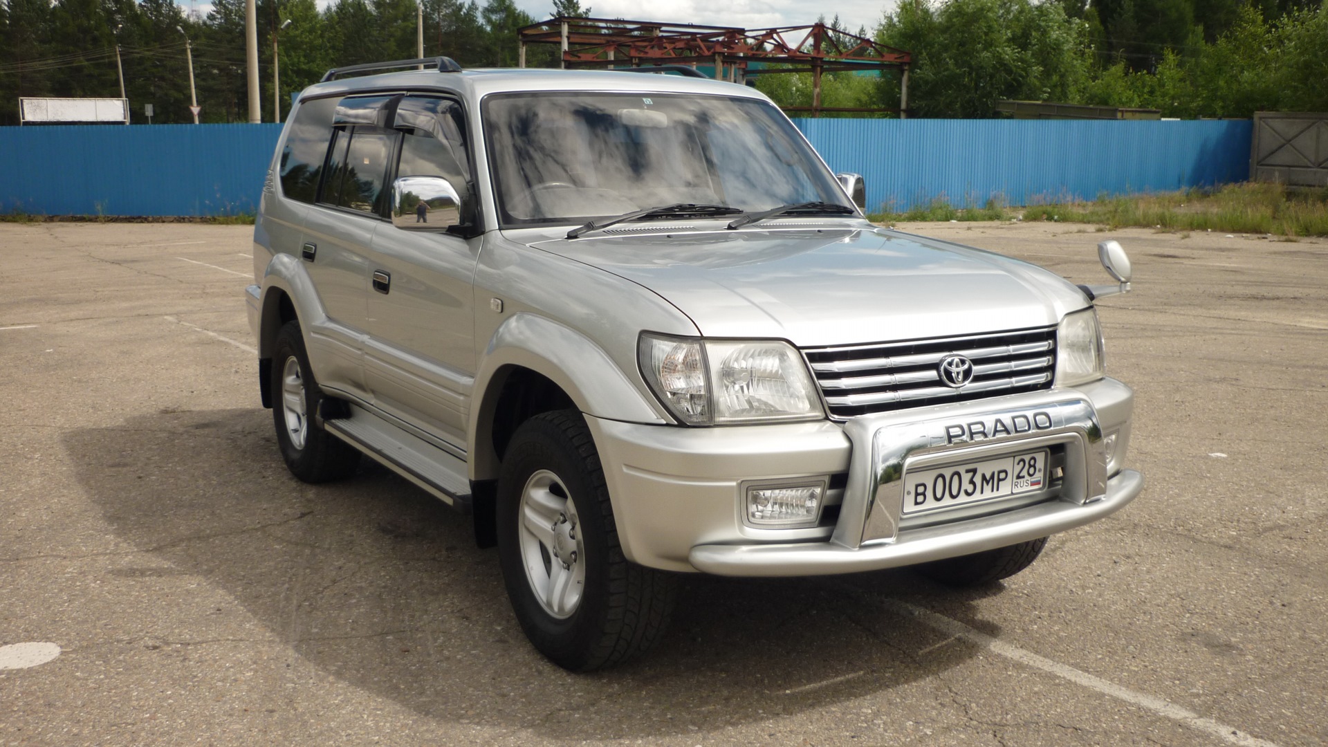 Toyota Land Cruiser Prado 90-series 3.4 бензиновый 2001 | 95 на DRIVE2