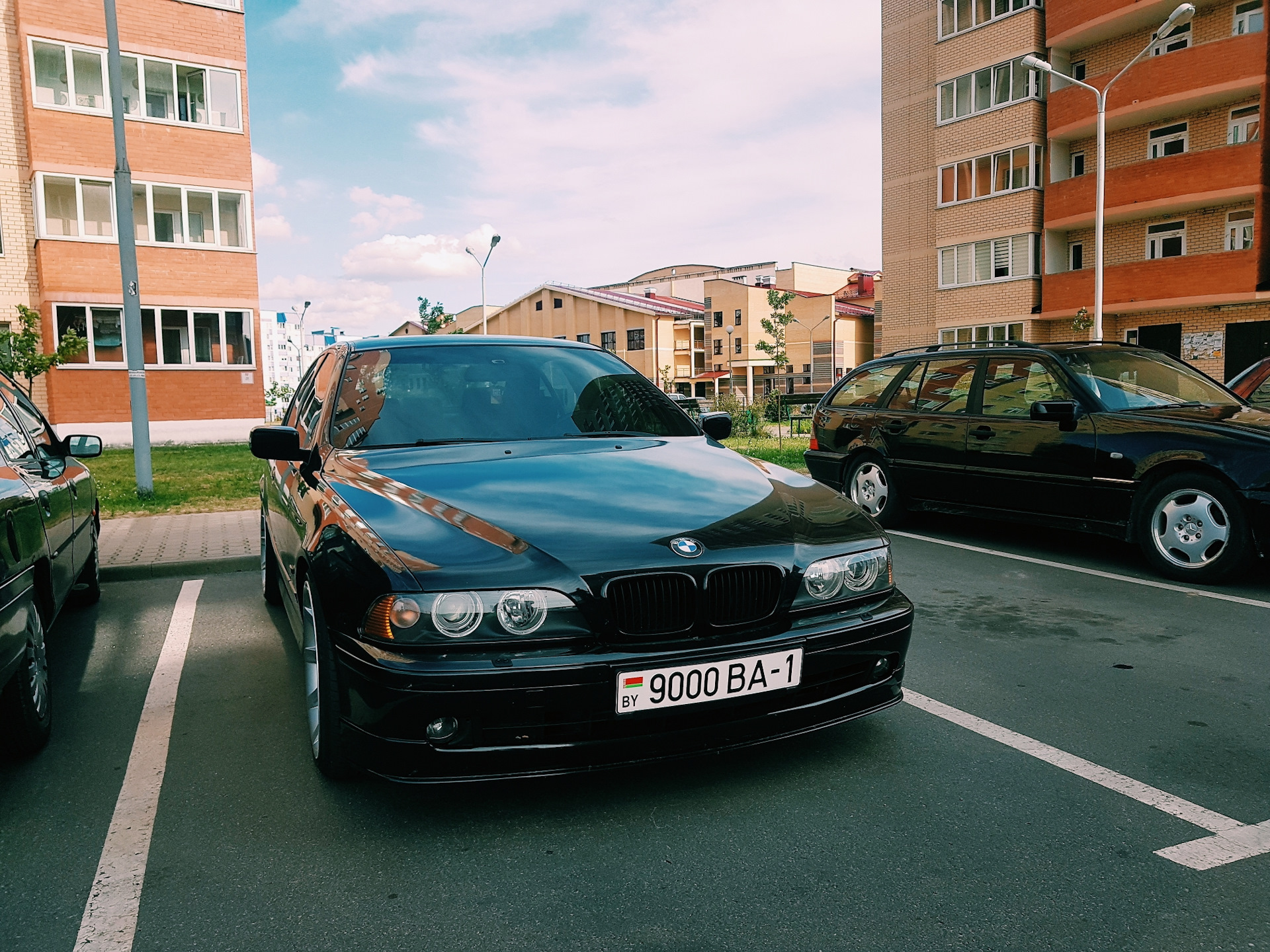 Замена поврежденных номерных знаков в РБ — BMW 5 series (E39), 2,5 л, 2002  года | просто так | DRIVE2