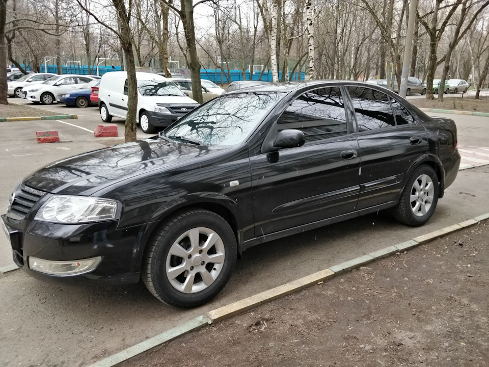 Nissan Almera Classic b10 черная