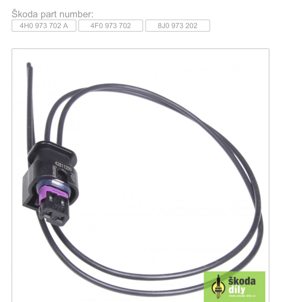8J0973202 Разъем проводки VAG | Запчасти на DRIVE2