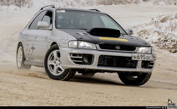 NFS зимний спринт 2 этап 21.02.15 — Subaru Impreza WRX (GC/GL), 2,2 л ...