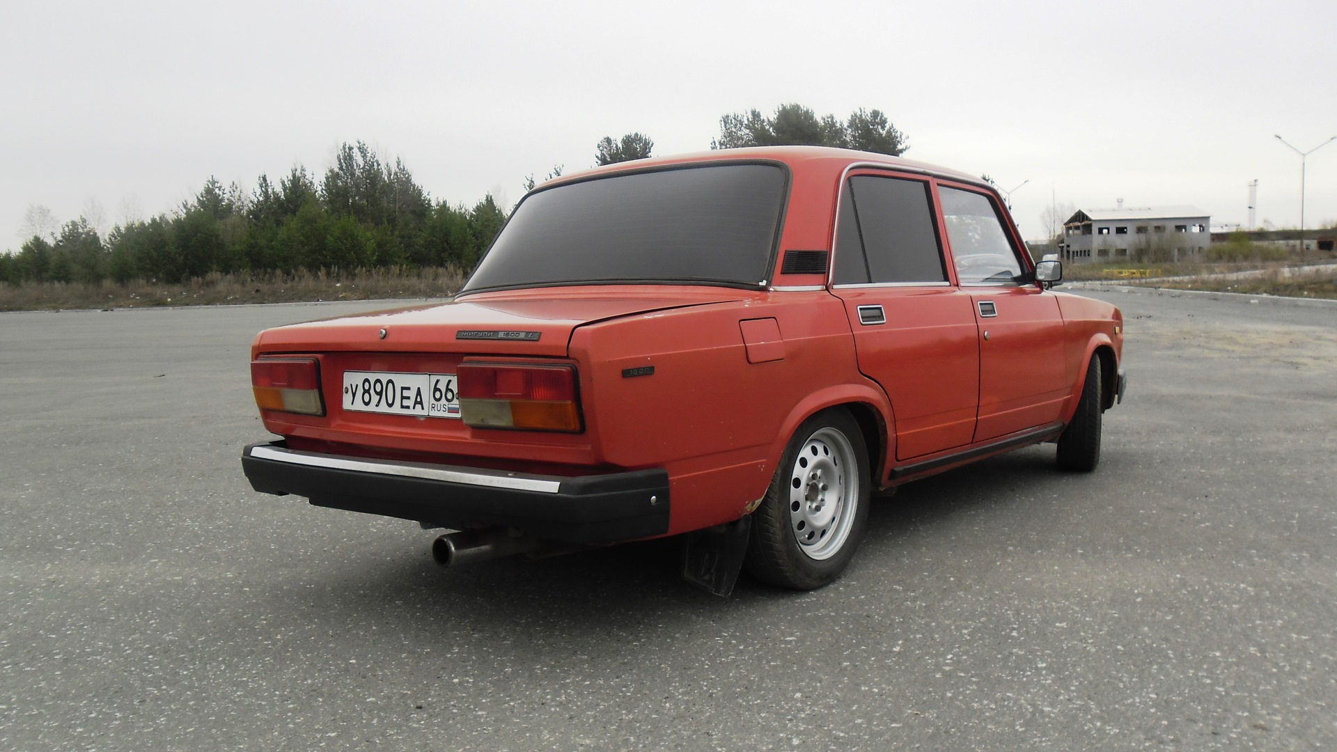 Lada 2107 1.5 бензиновый 1989 | Красная на DRIVE2