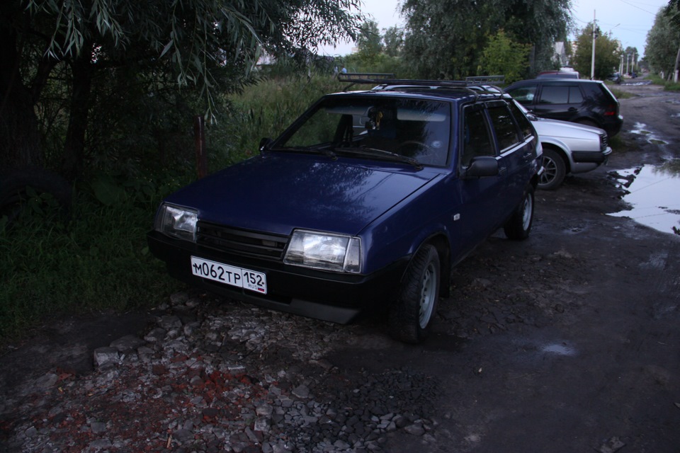 Начернить бампер за копейки — LADA 21093i, 1,5 л., 1998 года | стайлинг ...