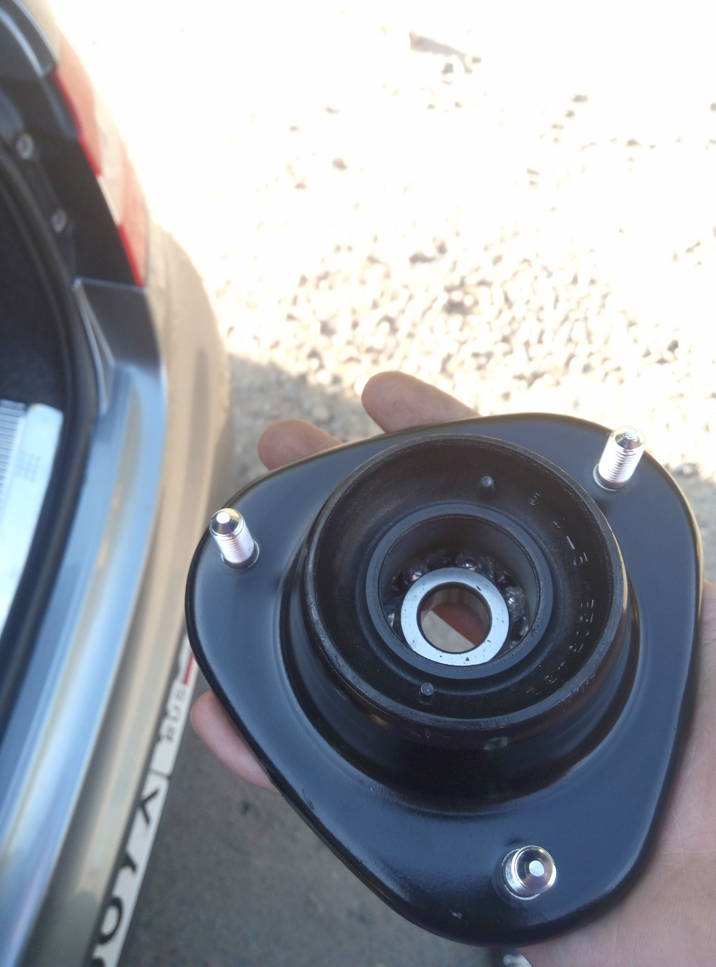 ремонт стойки, установка новых опор — Skoda Superb Mk2, 1,8 л, 2011 ...