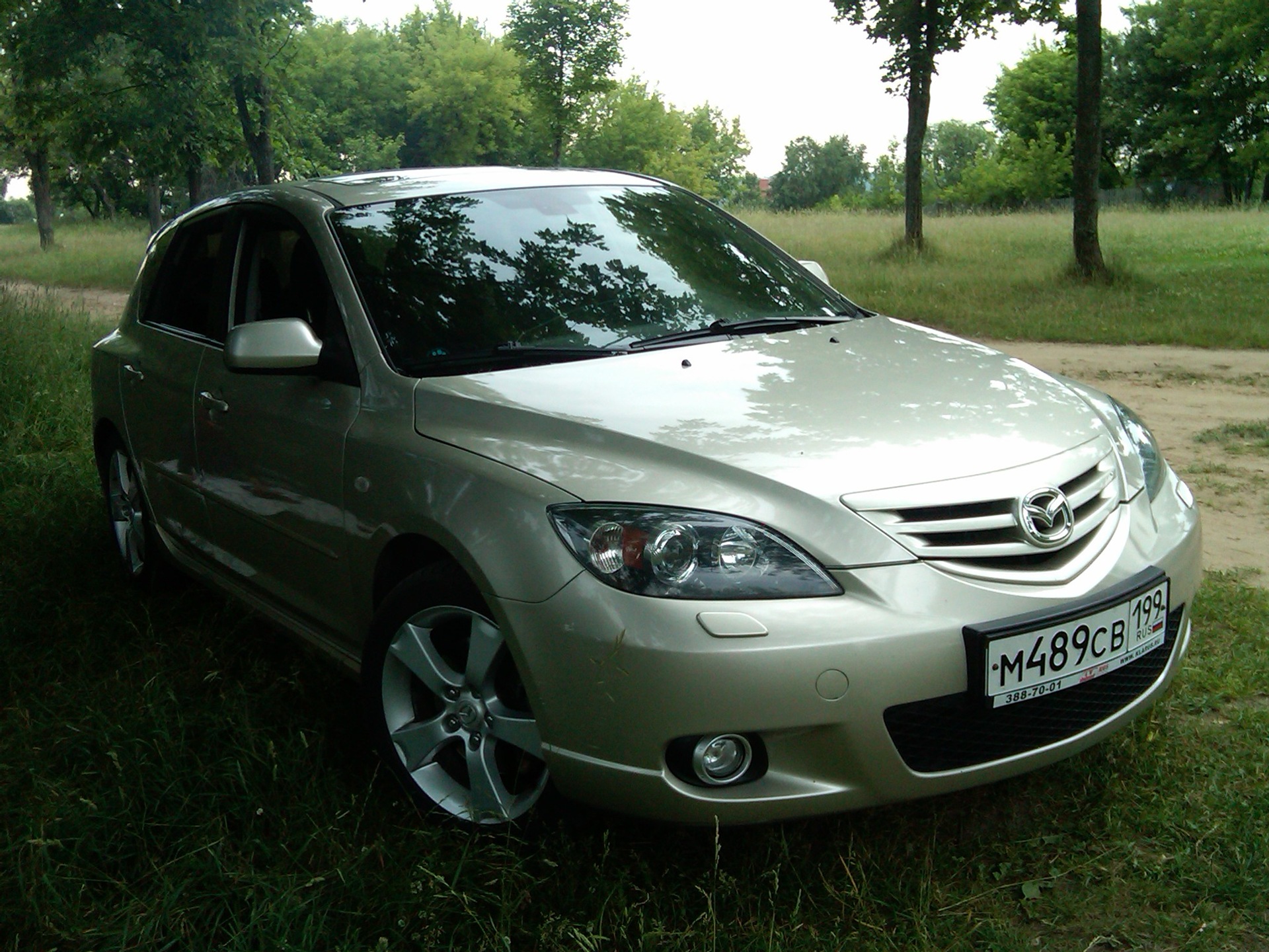 Смена цвета авто — Mazda 3 (1G) BK, 2 л, 2006 года | тюнинг | DRIVE2