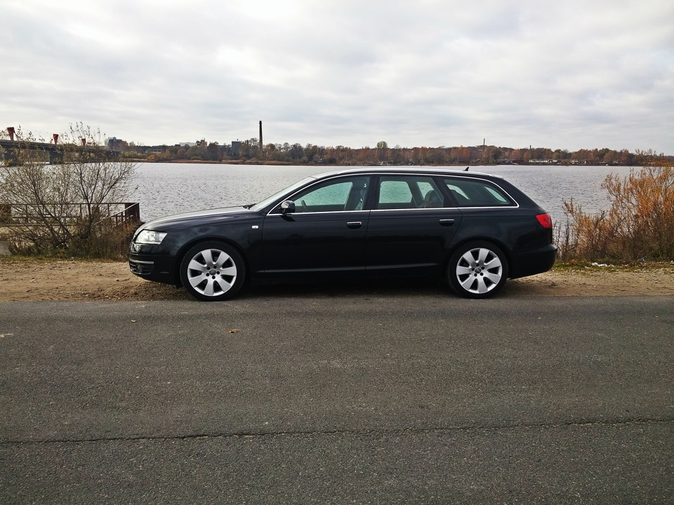 11. Переобулся на зиму + глюк датчика топлива — Audi A6 Avant (C6), 2,7 ...