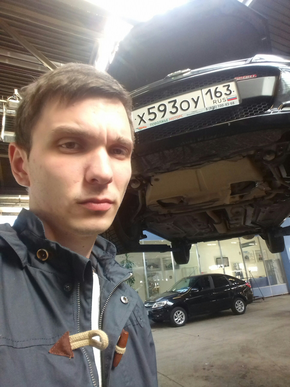 Поездка к оф. Дилеру на ТО — Lada Калина 2 Спорт, 1,6 л, 2015 года ...