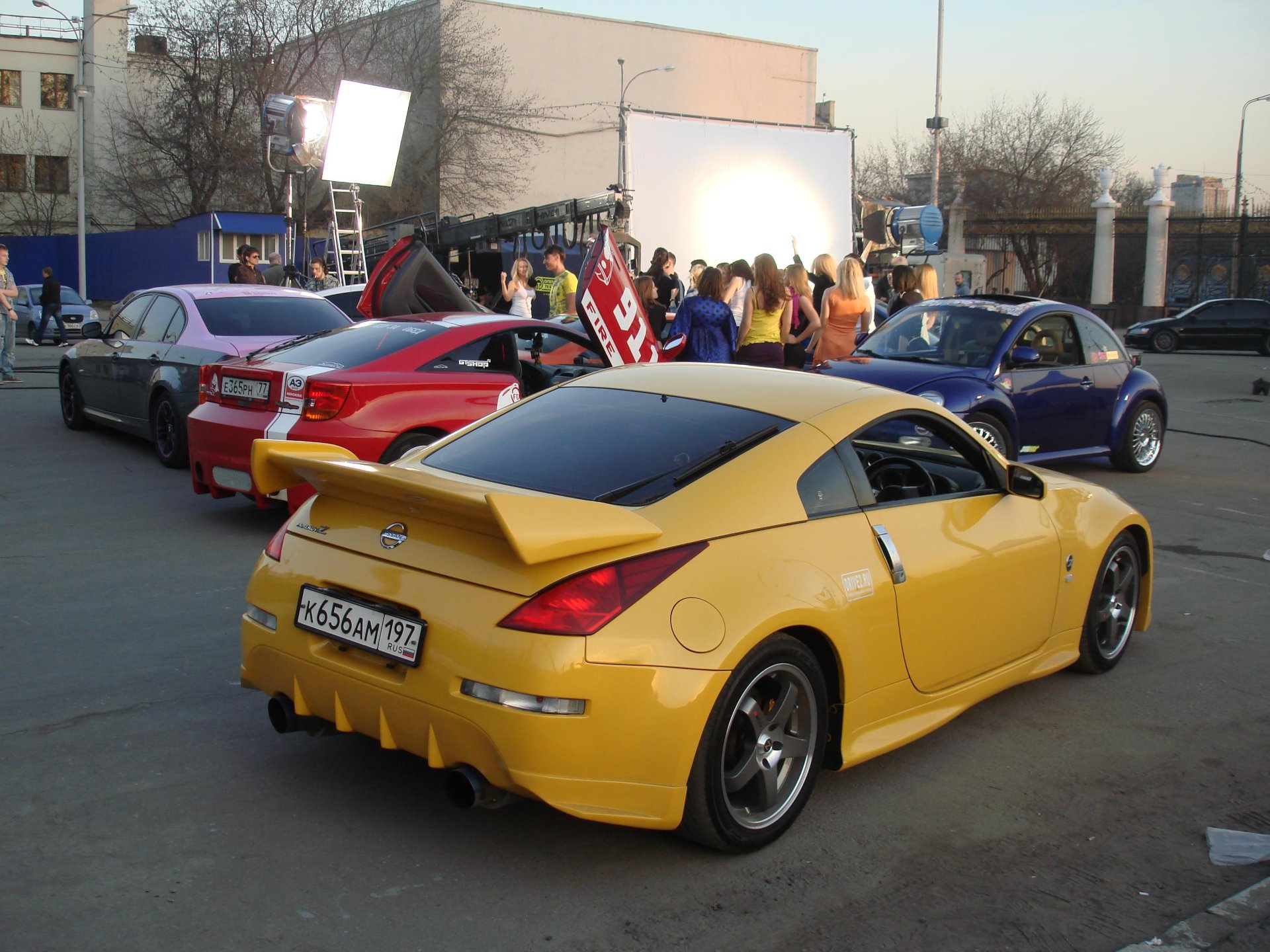 Ниссан 350z с ламбо дверями