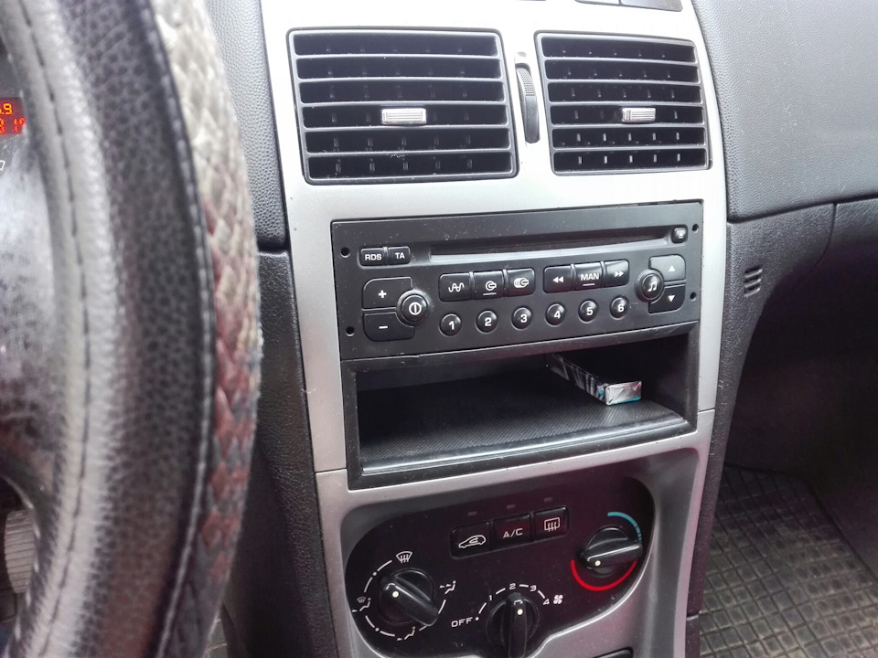 Магнитола - Peugeot 307 SW, 2 л., 2002 года автозвук DRIVE2
