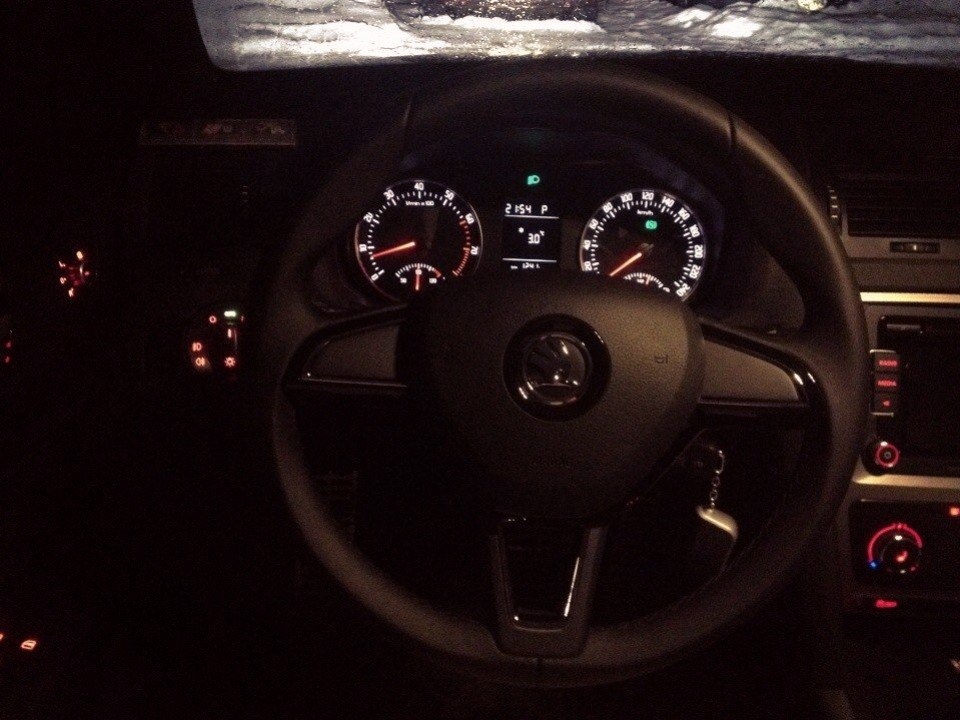 Новый руль А7 — Skoda Octavia A5 Mk2, 1,4 л, 2011 года | аксессуары ...