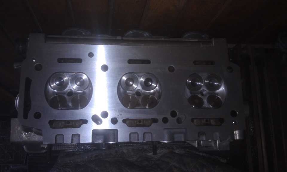 Шлифанули голову и пара загнутых клапанов — Alfa Romeo 166, 2,5 л, 2000 ...