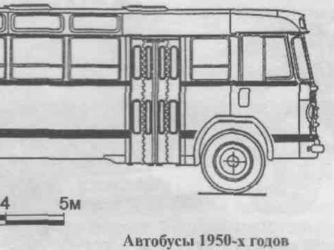 Паз 672 чертеж