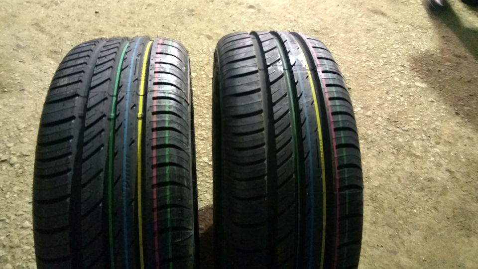 Новые шины на лето Viatti Strada 195/50 R15 V 82 — Lada Приора хэтчбек ...