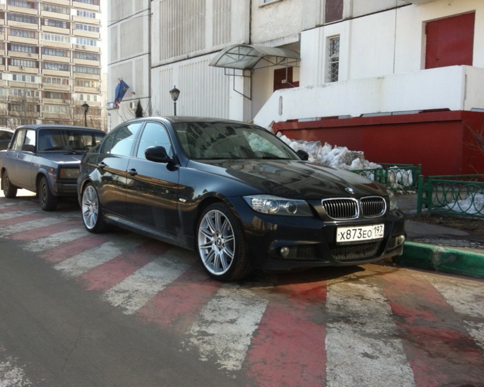 Переобуваемся! — BMW 3 series (E90), 2,5 л, 2010 года | колёсные диски ...