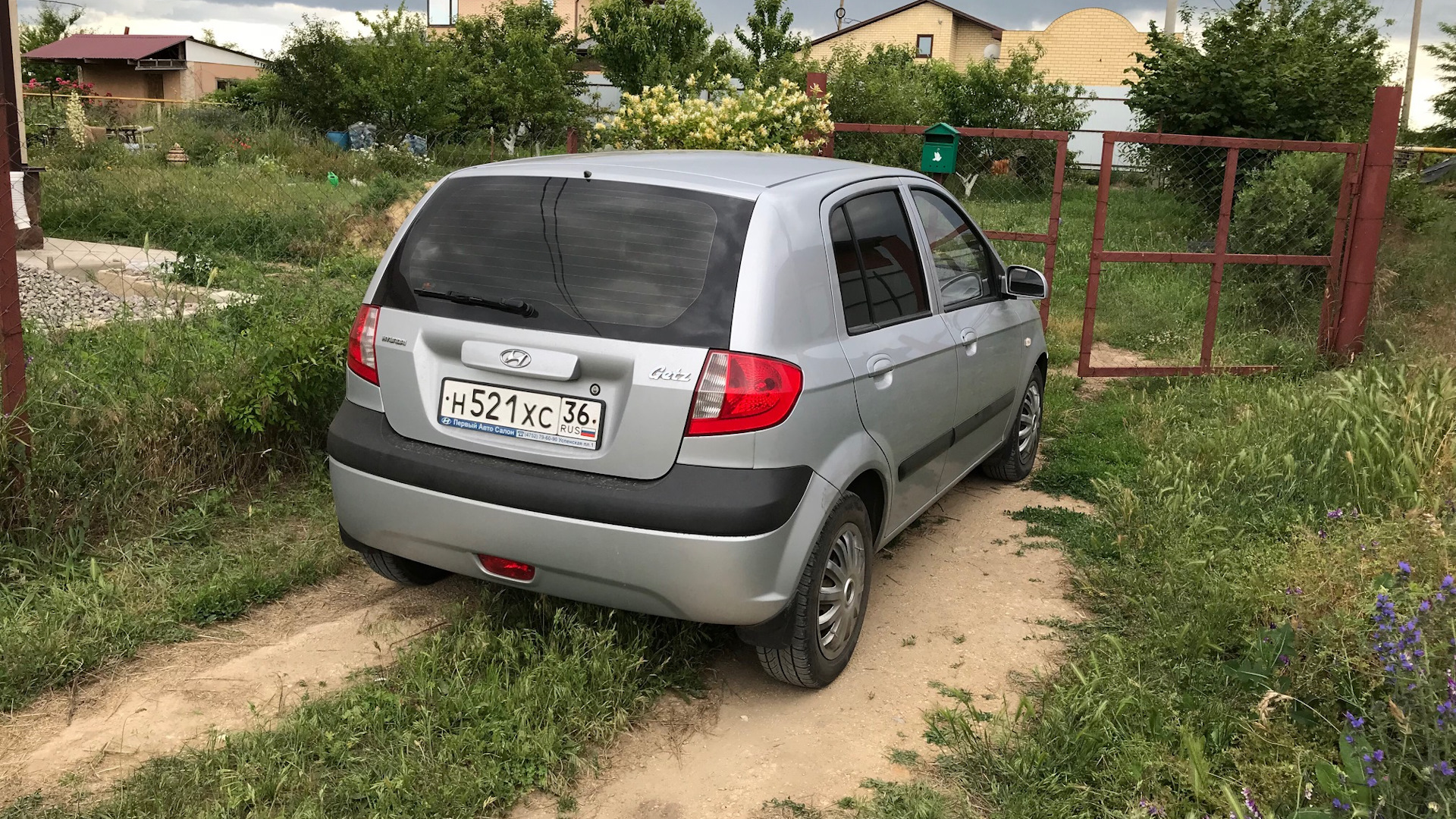 Hyundai Getz 1.4 бензиновый 2007 | Lucky silver на DRIVE2