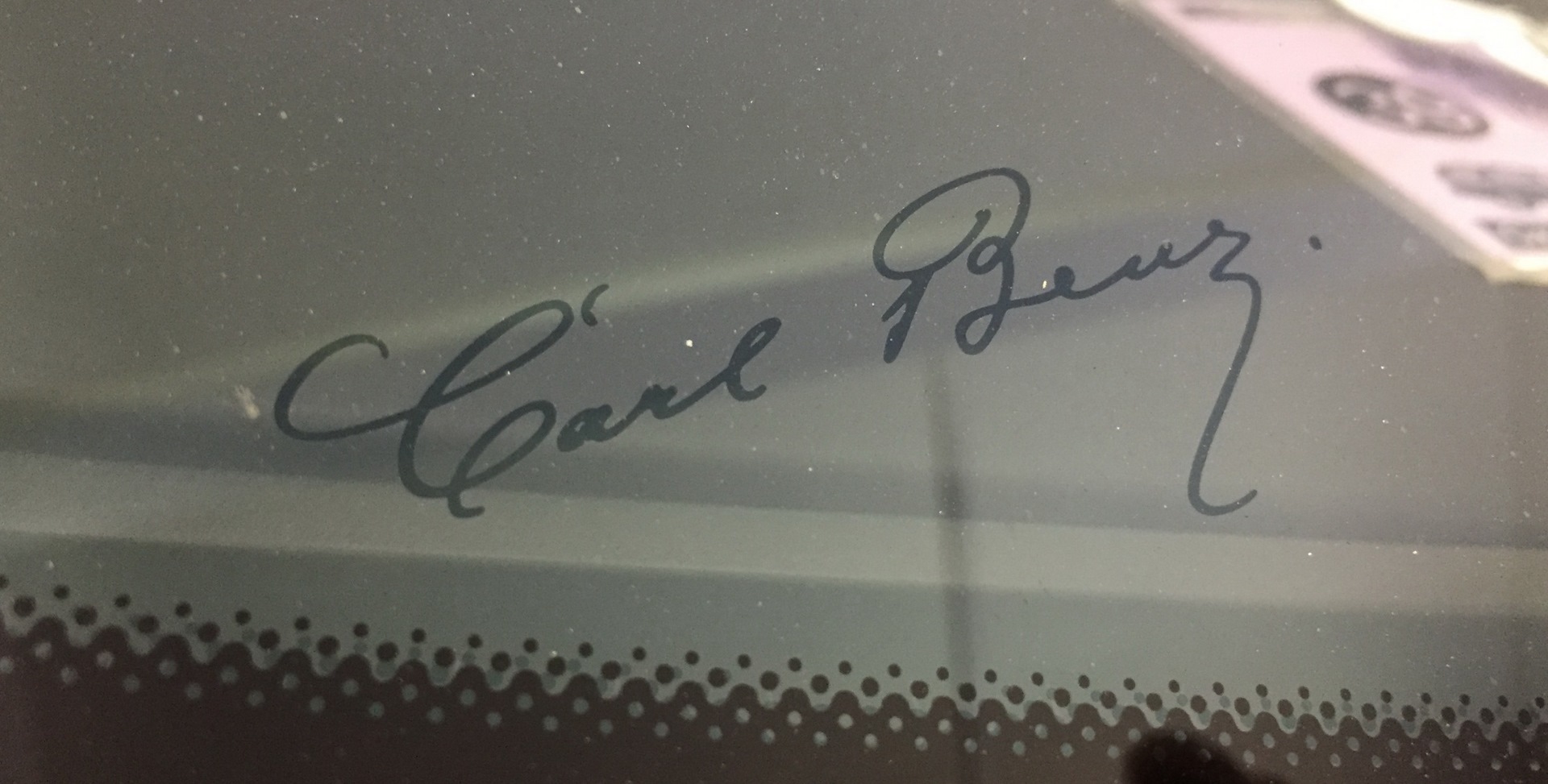 Carl Benz автограф