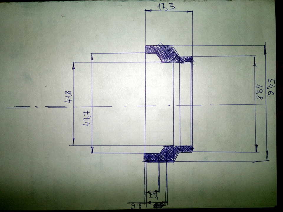 Шаг резьбы газ 31105