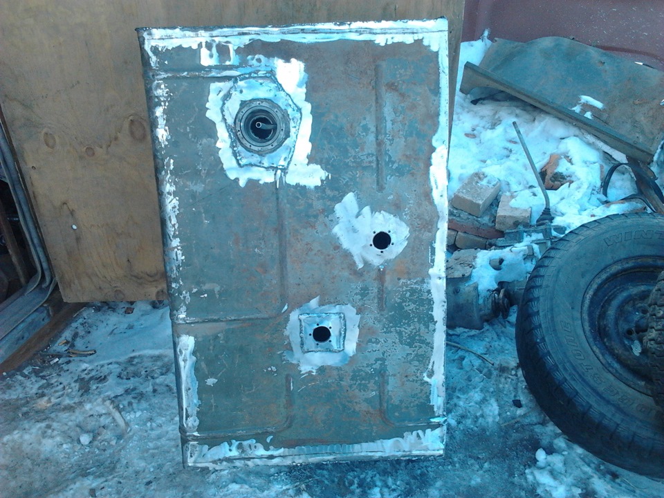 бензобак — УАЗ 469, 1976 года | своими руками | DRIVE2