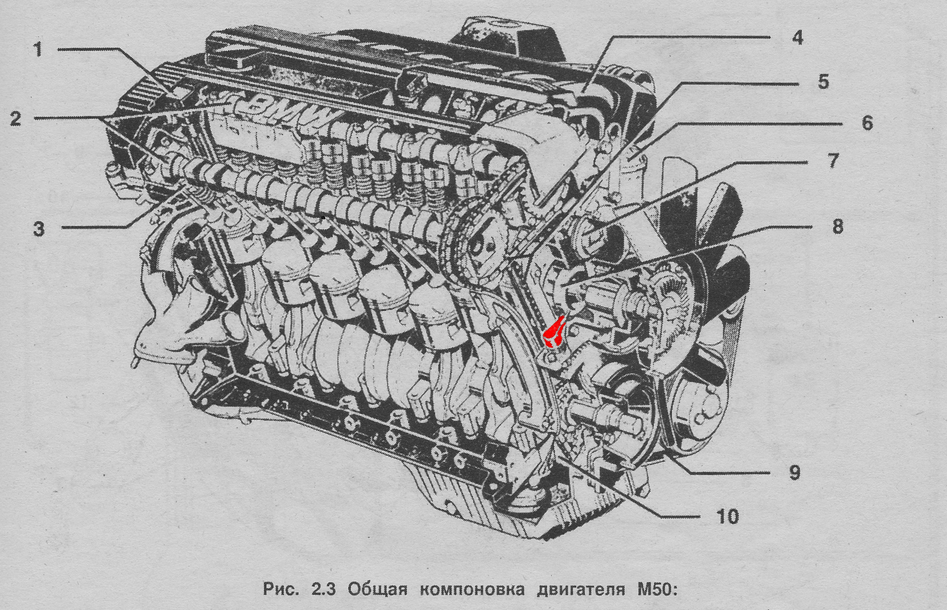 Двигатель б 50. Мотор БМВ м50б25. ДВС м50 БМВ. Схема двигателя м50б25. Датчики двигателя БМВ м54.