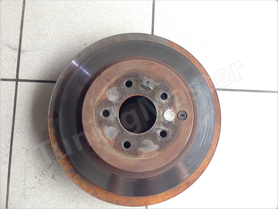 Tuning: [Установка тормозов Akebono на заднюю ось] — Infiniti FX (1G ...