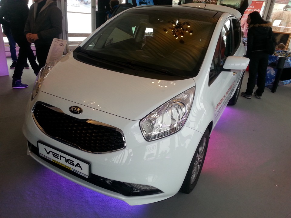 Презентация новой Киа Венга. — KIA Venga, 1,6 л, 2012 года | встреча ...