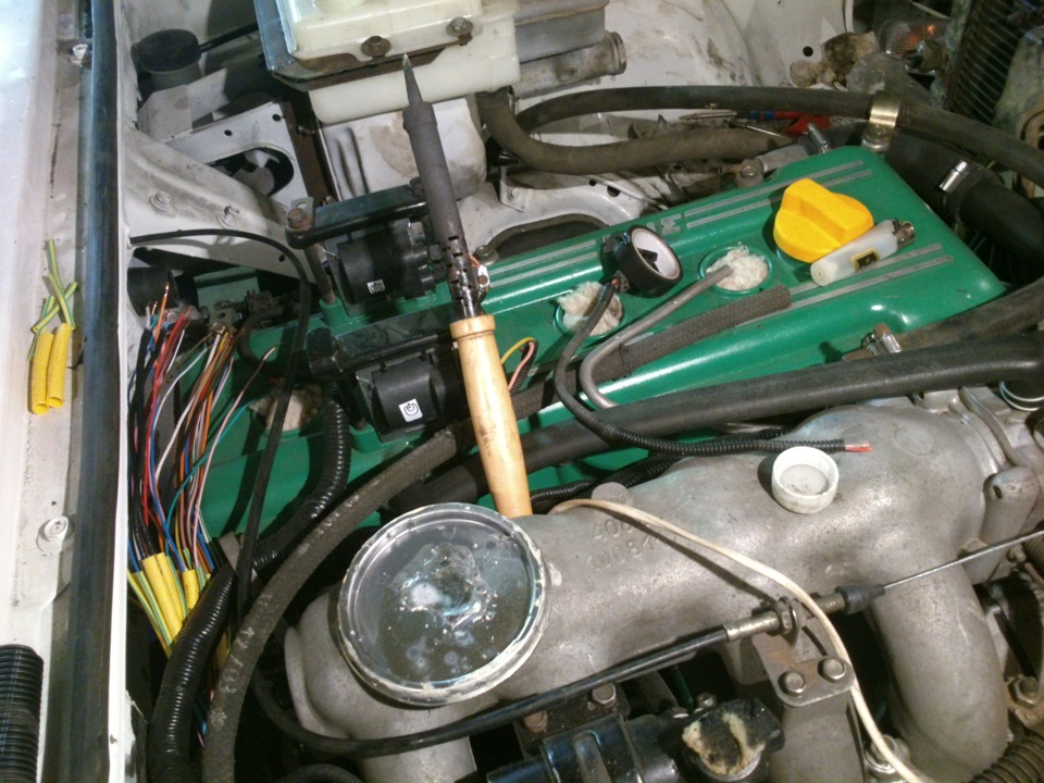 Мозговая проводка ДВС — ГАЗ 31029, 2,4 л, 1995 года | своими руками ...