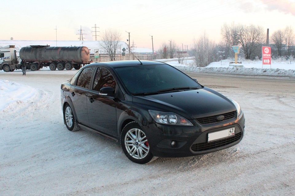 Ford Focus 2 sedan Black