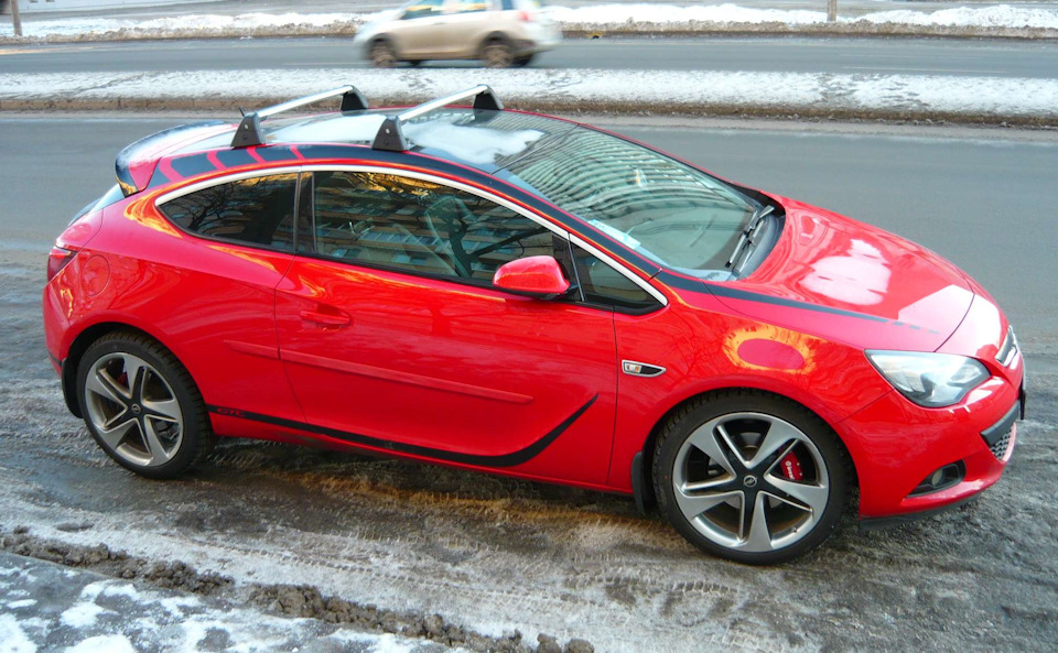 Astra j GTC багажник