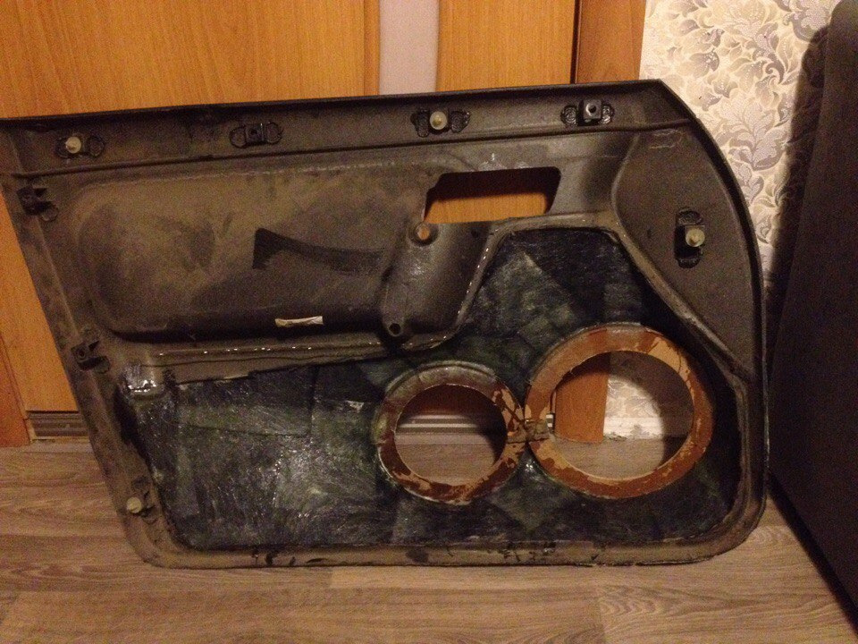 Обшивки под фронт часть1 — Lada 21124, 1,5 л, 2004 года | автозвук | DRIVE2