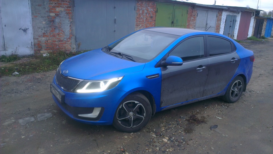 Kia Rio РІ РїР»РµРЅРєРµ