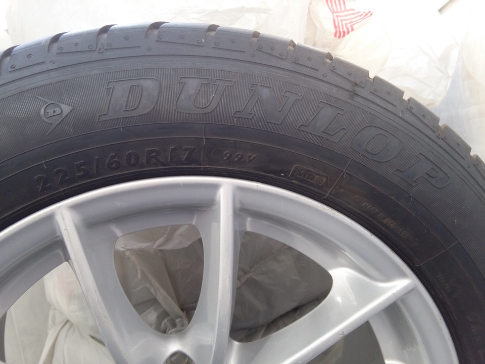 Дефект шины Dunlop Runflat 17" при покупке машины — BMW X3 (F25), 2 л ...