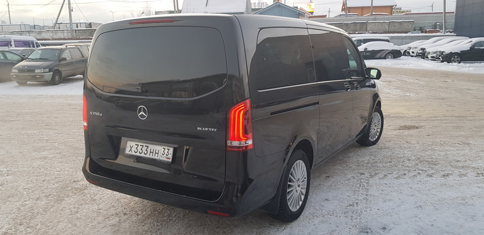 Фото в бортжурнале Mercedes-Benz V-Class (W447)