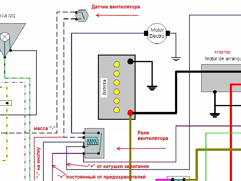 Лексус постоянно работает вентилятор