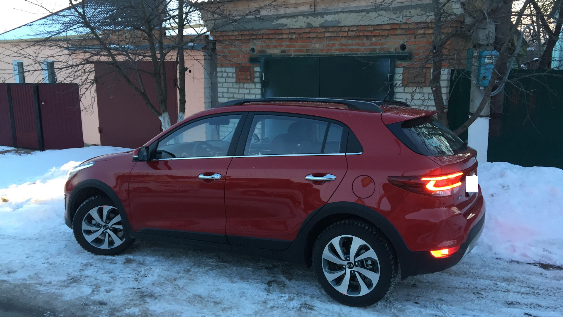 KIA Rio X-Line 1.6 бензиновый 2018 | ReD_rEd_RED на DRIVE2