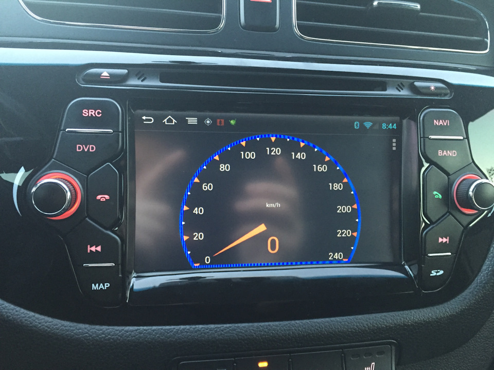 Альтернативный спидометр — KIA Ceed SW (2G)