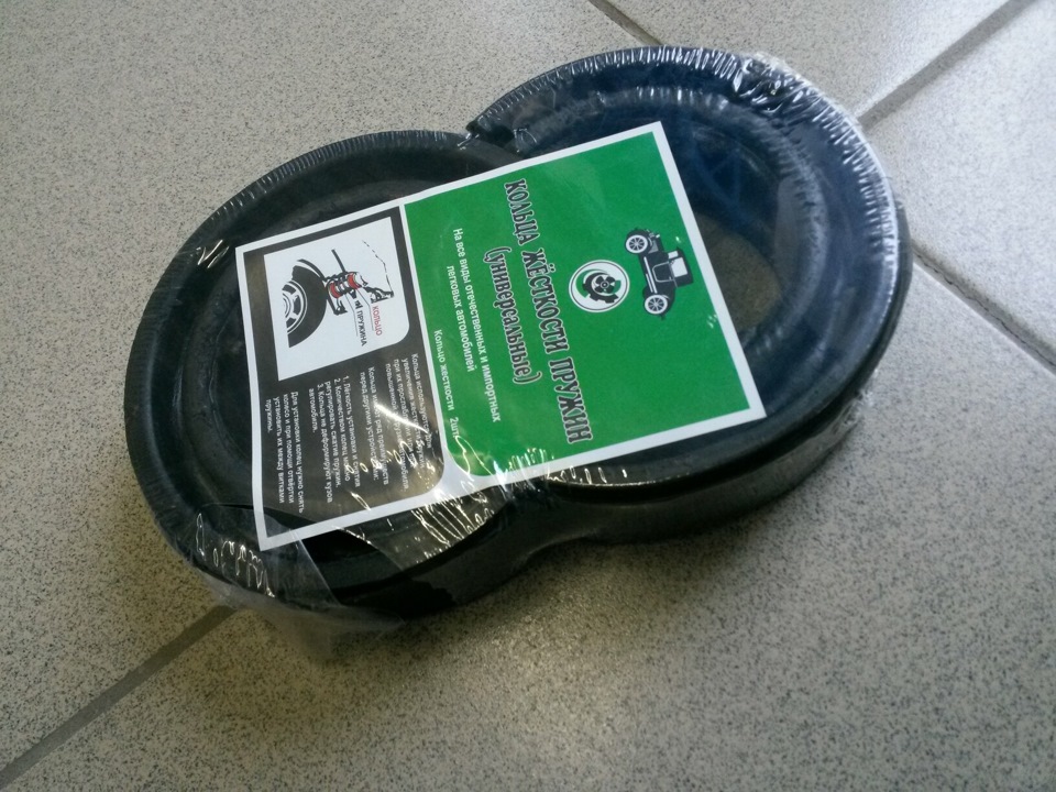 Установка межвитковых проставок — Lada Приора универсал, 1,6 л, 2011 ...