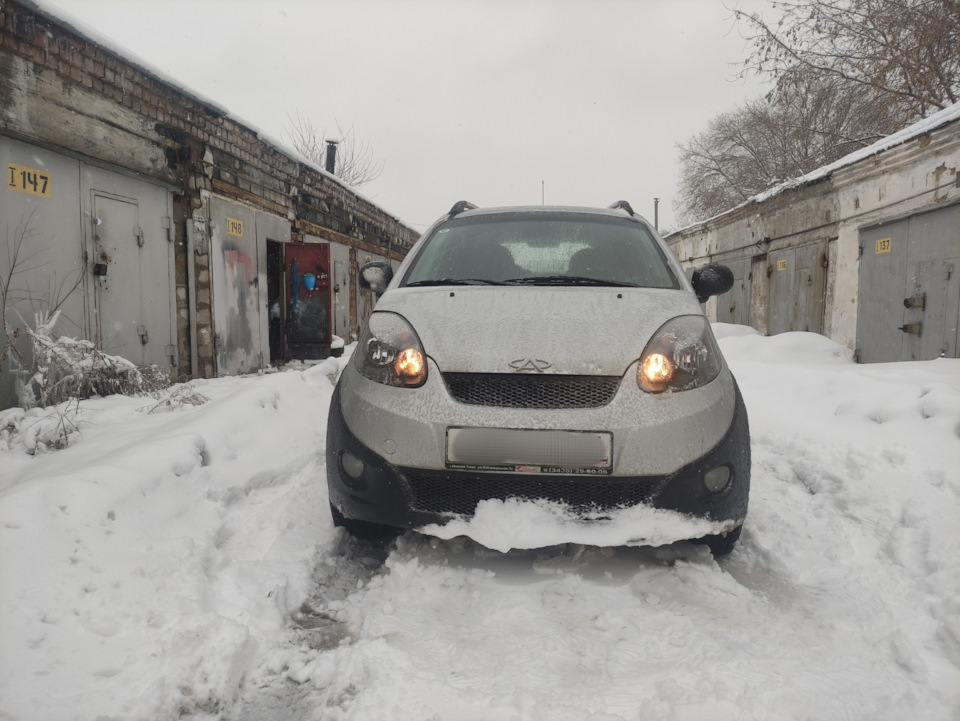 ДХО — дальний в полнакала — Chery Indis, 1,3 л, 2012 года | электроника ...