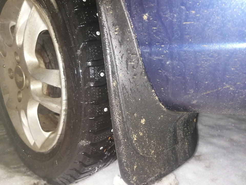 Брызговики — Chevrolet Lanos, 1,5 л, 2008 года | аксессуары | DRIVE2
