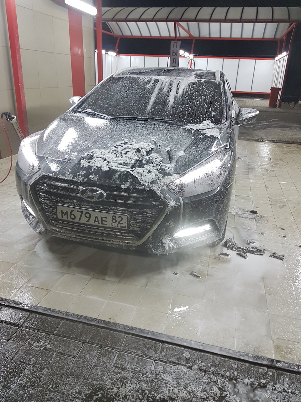 Чистик — Hyundai i40, 2 л, 2016 года | мойка | DRIVE2