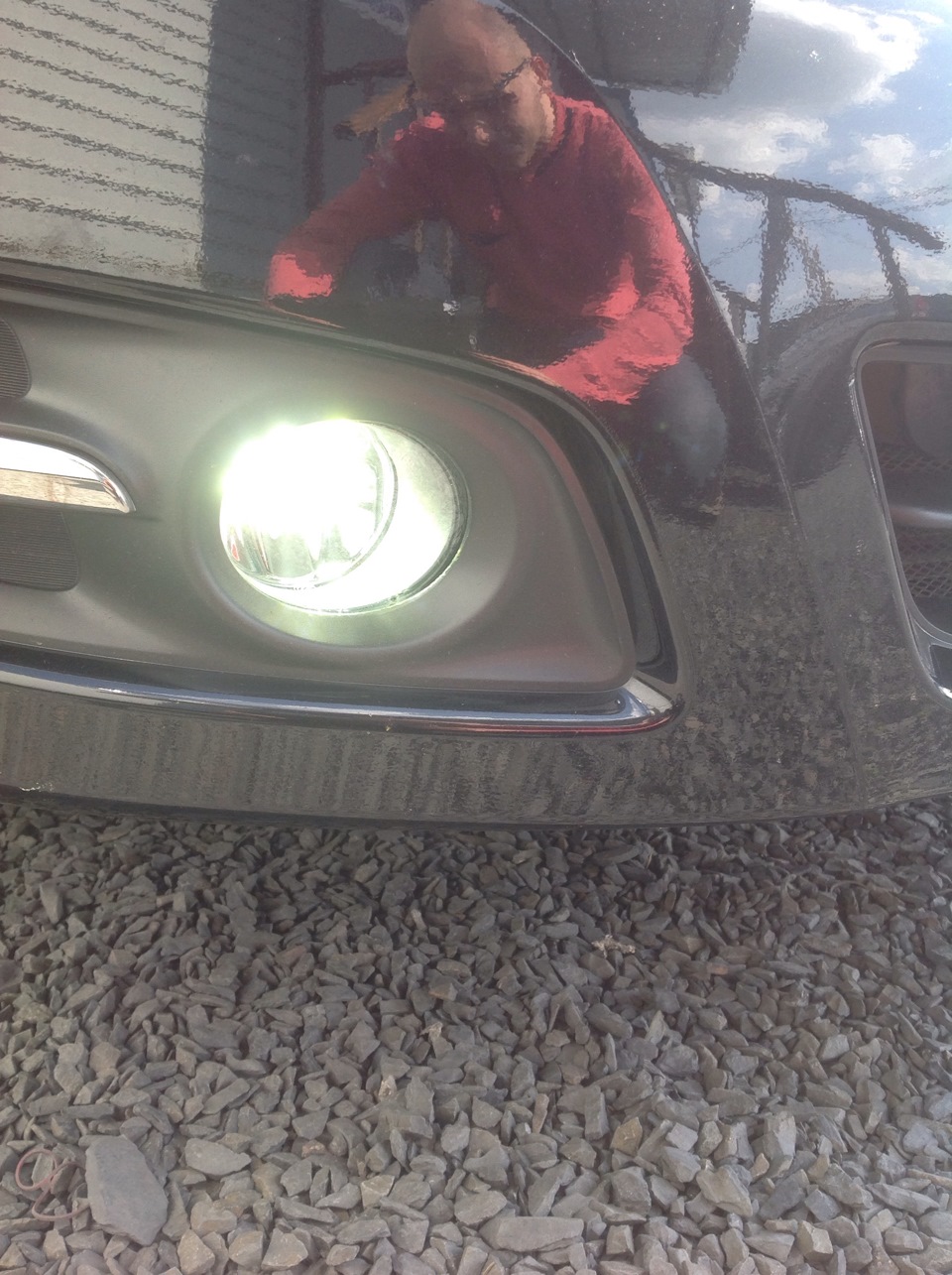 Противотуманные фары — Nissan Teana (J32), 2,5 л, 2012 года ...