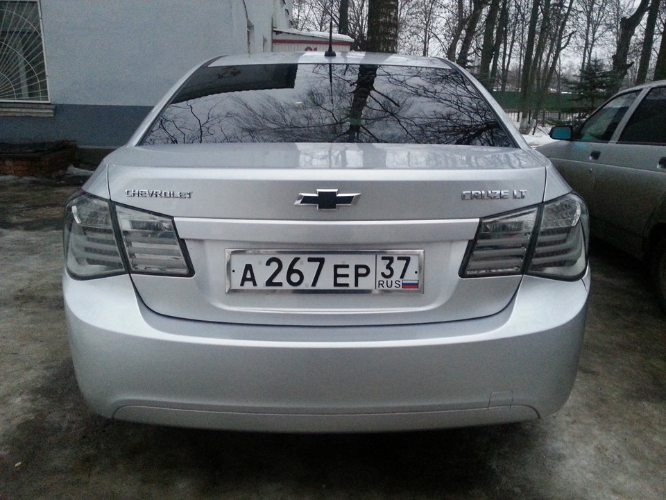Поставил фары BMW Stile. — Chevrolet Cruze (1G), 1,8 л, 2010 года ...