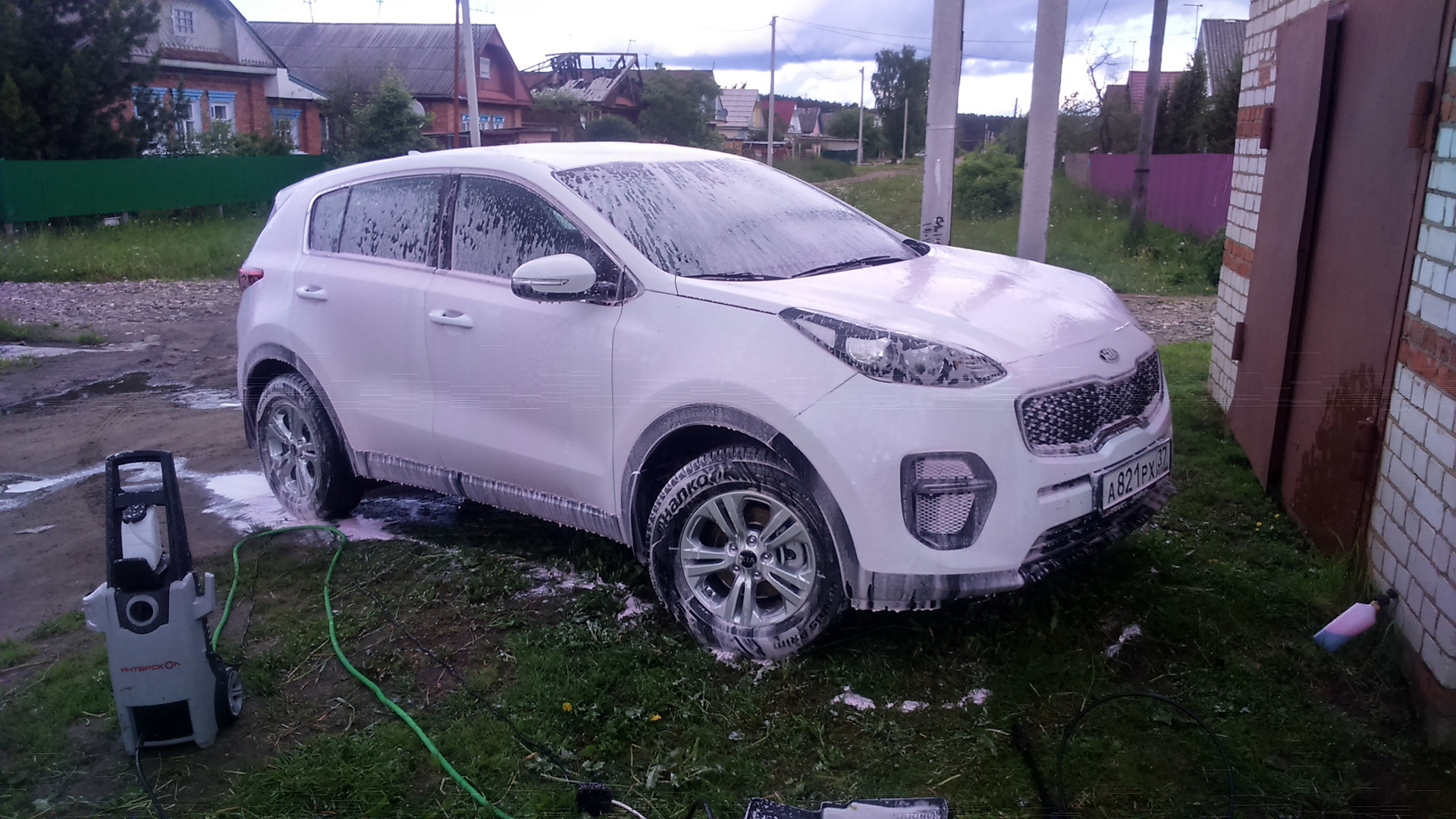 Загородный дом Kia Sportage