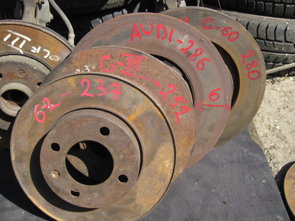 тормозные диски гольф 2