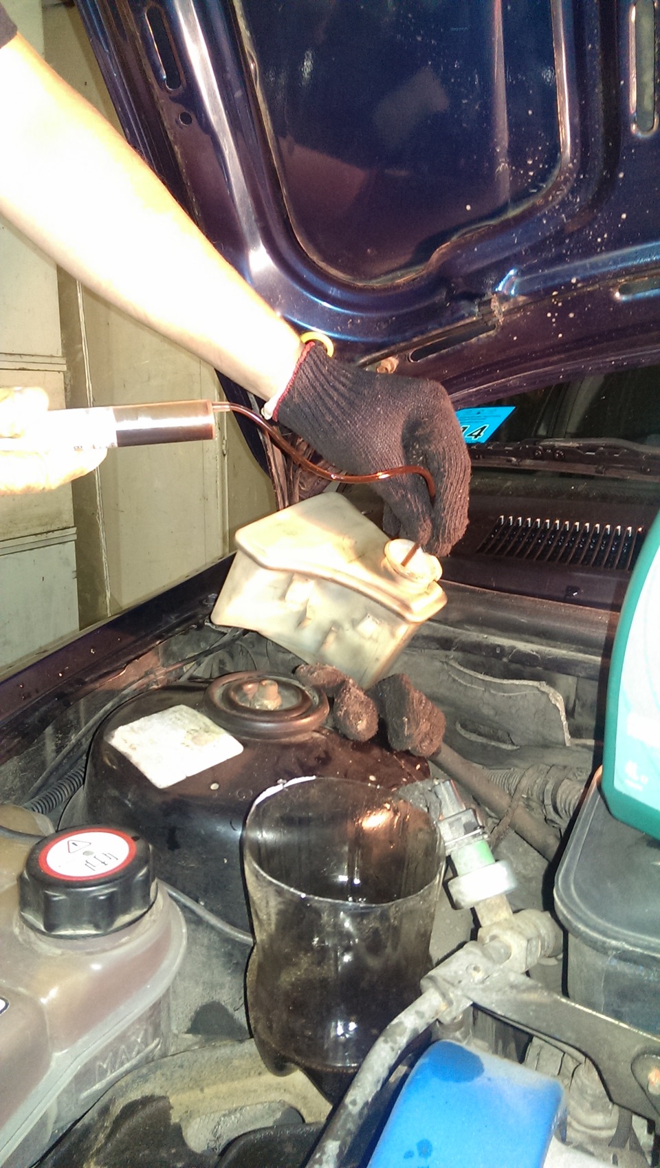 форд мондео замена жидкости гур