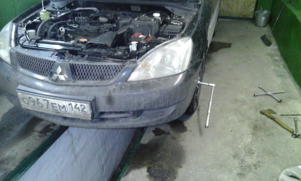 Менял сальник, заменил рычаг! — Mitsubishi Lancer IX, 1,6 л, 2007 года ...