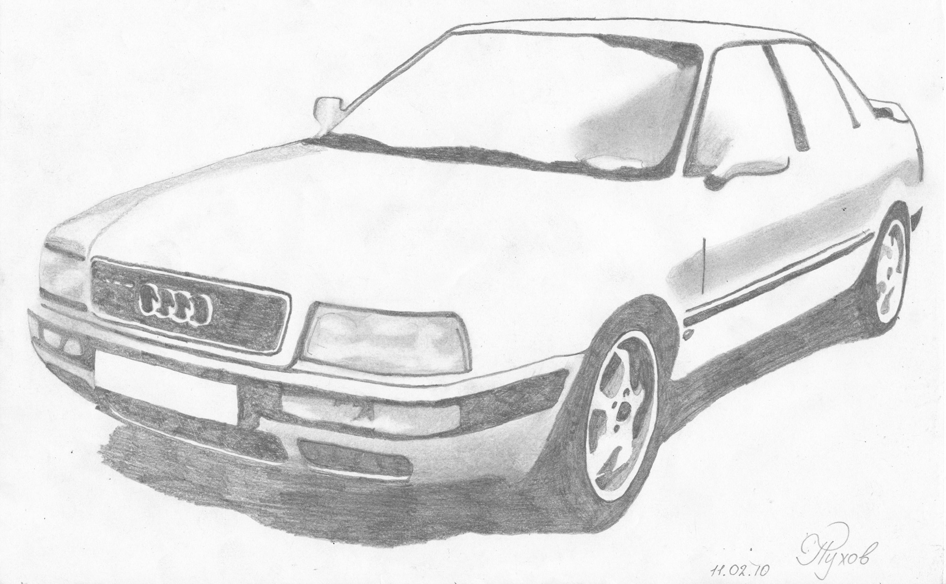 Audi 100 с4 карандаш