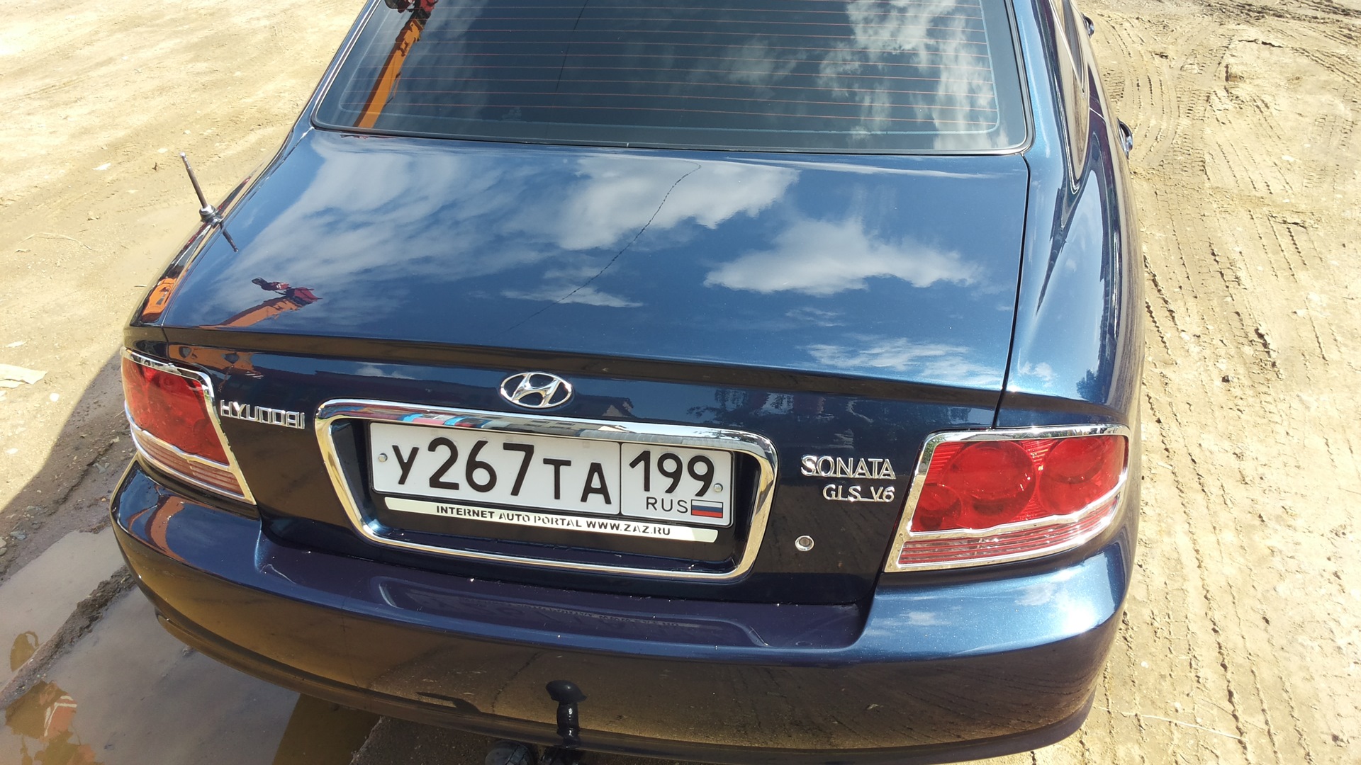 Hyundai Sonata IV (EF) 2.7 бензиновый 2007 | V6 2,7 МКПП Сатана на DRIVE2