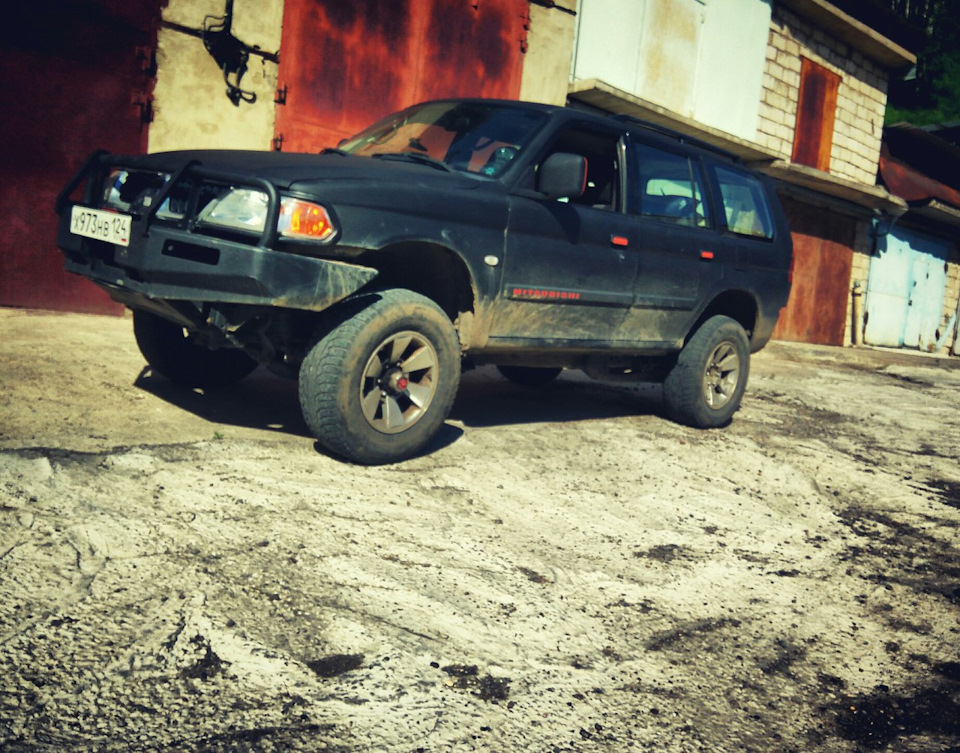 бодилифт 30 мм паджеро спорт 1 — Mitsubishi Pajero Sport (1G), 3 л ...